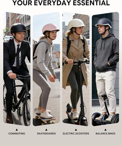 InnerKing Womens Bike Helmet, Adjustable Cycling Helmets for Adults, Road Urban Commuter Bicycle Helmet with High-Visibility Reflective Strip for Men Ebike Scooter Skate in Saudi Arabia