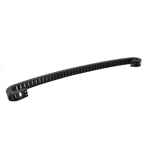 Cnkaka036 15X30mm Plastic Meter Drag Chain Wire Carrier Adjustable Cable 1pc Nylon Black in Saudi Arabia
