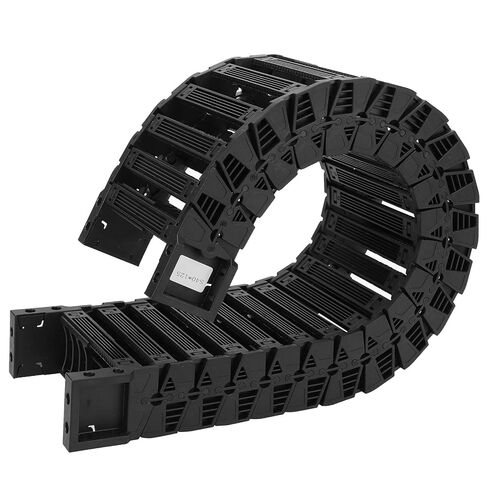 كابل سلسلة سحب نايلون، مستلزمات صناعية مرنة، سلسلة صامتة، كابل سحب الخزان 0.7/1 متر (S40*38 الطول 1 متر) in Kuwait