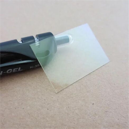 نفاذية عالية للضوء المرئي تمر عبر الفلتر 35 * 25.5 * 1 مم 400-850 نانومتر الطول الموجي قطع عدسة واضحة in Kuwait