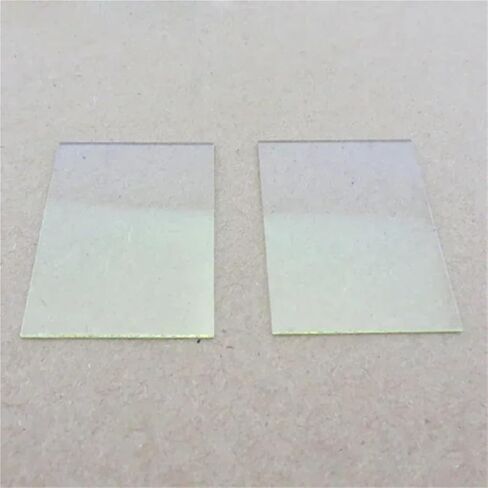 نفاذية عالية للضوء المرئي تمر عبر الفلتر 35 * 25.5 * 1 مم 400-850 نانومتر الطول الموجي قطع عدسة واضحة in Kuwait