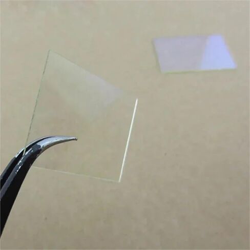 نفاذية عالية للضوء المرئي تمر عبر الفلتر 35 * 25.5 * 1 مم 400-850 نانومتر الطول الموجي قطع عدسة واضحة in Kuwait