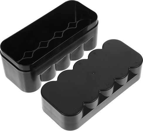 Sewroro Film Storage Box for 10 Rolls Durable Plastic Film Holder Lightweight Organizer for 120Mm Films and Small Items Perfect for Photography Lovers in Saudi Arabia