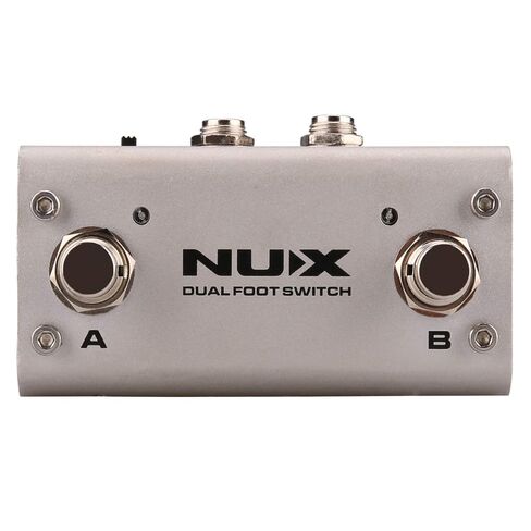 NUX NMP-2 Dual Footswitch，Dual Switch Controller with A/B Pedal, Latch or Momentary (Open, Close) Switch，2-Way Pedal Foot Switch Controller in Saudi Arabia