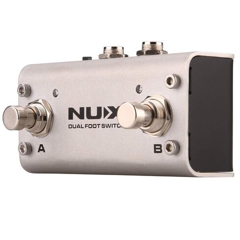 NUX NMP-2 Dual Footswitch，Dual Switch Controller with A/B Pedal, Latch or Momentary (Open, Close) Switch，2-Way Pedal Foot Switch Controller in Saudi Arabia