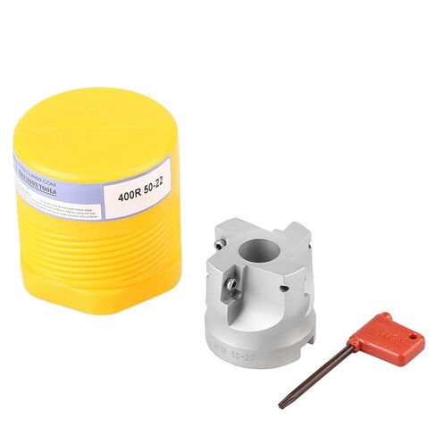 BAP400R 50 22 4T Face Mill, 90 Degree Right Angle Shoulder Face Mill Head, 4 Flute CNC Milling with APMT1604 Insert, 50mm Cutting Diameter for CNC Milling Machine, in Kuwait