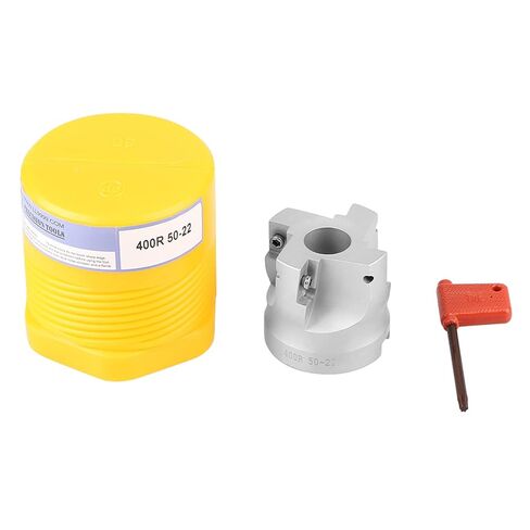 BAP400R 50 22 4T Face Mill, 90 Degree Right Angle Shoulder Face Mill Head, 4 Flute CNC Milling with APMT1604 Insert, 50mm Cutting Diameter for CNC Milling Machine, in Kuwait