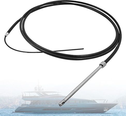 SSC6222 22 Ft Boat Steering Cable Compatible with Bezel Kits SH5094-1P SH5150P SH4910P for Helm Kits SS13222 SS13722 SS14722 in Saudi Arabia