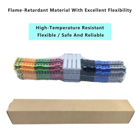 مجموعة كتل طرفية للسكك الحديدية DIN UK2.5B 32A 690V - كتل طرفية 30 قطعة، مجموعة السكك الحديدية، كتل طرفية معزولة لأسلاك آمنة وسهلة in Kuwait