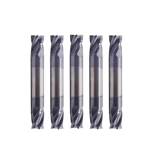 مجموعة مطاحن نهاية مربعة من الكربيد NZ 4 فلوت 1/4 بوصة مع طلاء AlTiN، مطحنة نهاية مزدوجة HRC45 لأداة تصنيع الفولاذ، الفولاذ المروي، الفولاذ المقاوم للصدأ، سبائك التيتانيوم، الحديد الزهر، 5 قطع in Kuwait