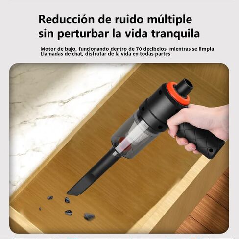 Car Vacuum Portable Cordless, Handheld Vacuum Cordless with 30Mins Rechargeable Battery,Small Handheld Vacuum Cleaner for Car,Office. (ImageColor) | Final Clearance | $14.8 Only | No Restock in Saudi Arabia