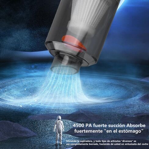 Car Vacuum Portable Cordless, Handheld Vacuum Cordless with 30Mins Rechargeable Battery,Small Handheld Vacuum Cleaner for Car,Office. (ImageColor) | Final Clearance | $14.8 Only | No Restock in Saudi Arabia
