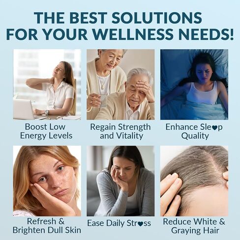 WEEVIT NAD+ Resveratrol Supplement with COQ10, Quercetin, Turmeric, NAD+ Supplement for Men and Women - Energy, Focus & Anti-Aging Support - Gluten Free, Non-GMO in Kuwait