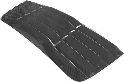 Rear Window Louver, Compatible with 2008-2023 Dodge Challenger, Plastic Gloss Black V2 Style Back Window Windshield Sun Shade Cover Vent in Saudi Arabia