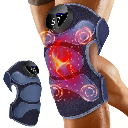 ترقيته 2.0 دعامة ريد للمعالجة بالضوء الأحمر - مدلك الركبة مع 4 مناطق الاهتزاز ، وحدة تحكم لاسلكية ، بالقرب in Kuwait