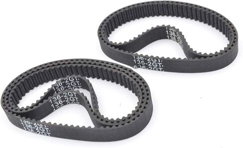 Xianglaa-Timing Belt 5pcs GT3 2MGT 2M 2GT Synchronous Timing Belt, Pitch Length 136/138/140/142/144, Width 6mm/9mm, Teeth 68/69/70/72 74 in Closed-Loop Precise Size in Saudi Arabia
