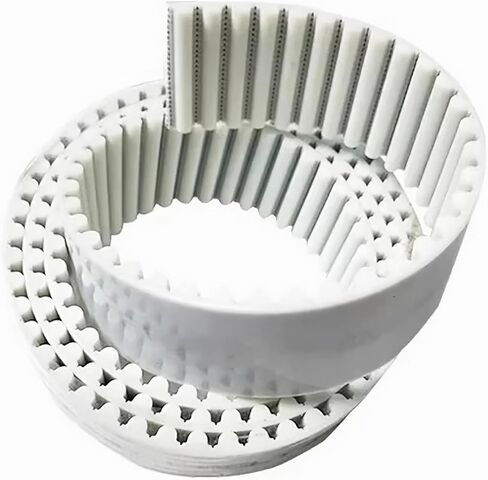 Generic 5M Timing Belt, Width 20mm with Steel Core White Open Belt, Synchronous Belt for 3D Printer, Lathe Belt Replacement in Saudi Arabia