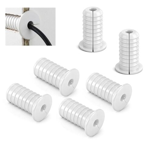 6Pcs 3/4 Inch Cable Grommet for Starlink Wall Grommets for Cables Anti-Slip Grommet Kit 19mm Dia Waterproof Cable Pass Through Bushing Grommets Applicable to Starlink Ethernet/TV Wires Cord Protection in Kuwait