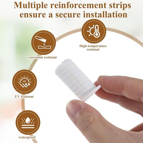 6Pcs 3/4 Inch Cable Grommet for Starlink Wall Grommets for Cables Anti-Slip Grommet Kit 19mm Dia Waterproof Cable Pass Through Bushing Grommets Applicable to Starlink Ethernet/TV Wires Cord Protection in Kuwait