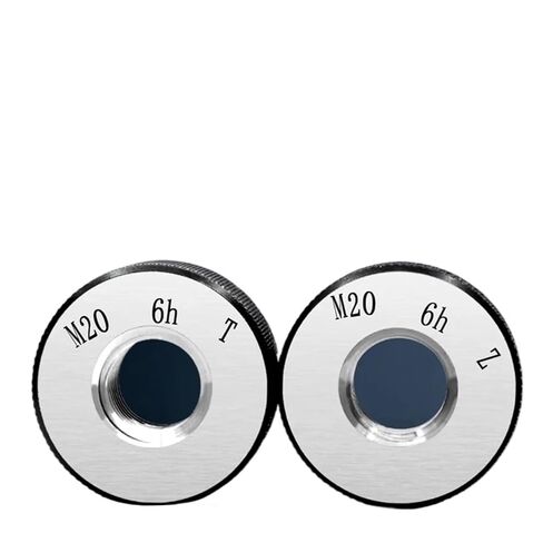1 Set of Thread Ring Gauge Smooth 6 Holes M1 .2 M5 M12 M50- M65(M4X0.7 6h) in Saudi Arabia