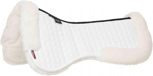 LeMieux Merino+ Dressage Half Pad - Cut to Fit Dressage Saddles - Shapes to Your Horse's Back in Saudi Arabia