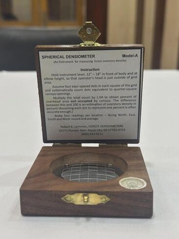 مقياس كثافة التاج الكروي، موردي الغابات، محدب كروي علمي جديد in Kuwait