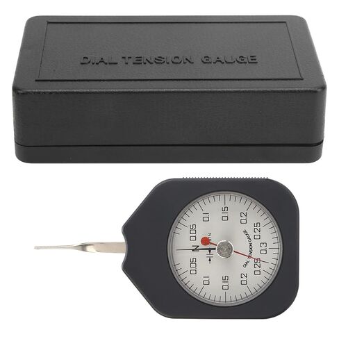 جهاز قياس توتر القرص 0.3N، مؤشر مزدوج، هيكل من سبيكة محمولة - قياس ميكانيكي، مثالي لتلامس التتابع واختبار توتر الزنبرك in Kuwait