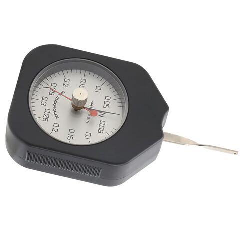 جهاز قياس توتر القرص 0.3N، مؤشر مزدوج، هيكل من سبيكة محمولة - قياس ميكانيكي، مثالي لتلامس التتابع واختبار توتر الزنبرك in Kuwait