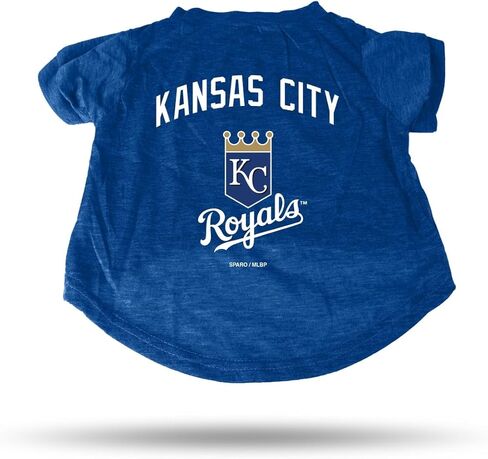 تي شيرت Rico Industries MLB Kansas City Royals للحيوانات الأليفة، مقاس M، ألوان الفريق، مقاس M in Saudi Arabia