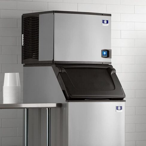Manitowoc IYT0450A Ice Cube Machine, Half-Dice, Air Cooled w/ D570 Storage Bin, 30", 450 lbs/Day, 11 in Saudi Arabia