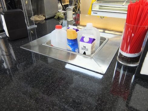 Drop-in Commercial Refrigeration Cold Well Chiller Insert for Coffee Counters to keep Milk & Cream refrigerated fresh 120 Volts in Saudi Arabia