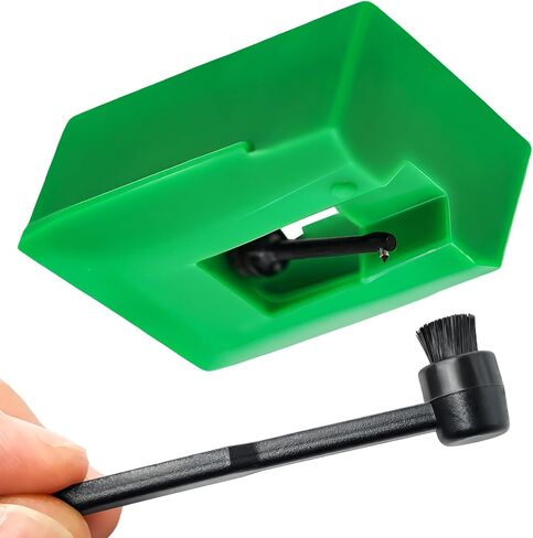 استبدال قلم تسجيل الماس ATN95E للأقراص الدوارة Audio Technica AT-LP120-USB، متوافق مع خراطيش فونو AT95E، AT-95، AT-3400، AT-3401، AT-3410، AT-3450، AT-3493، AT-93، AT3451 in Kuwait