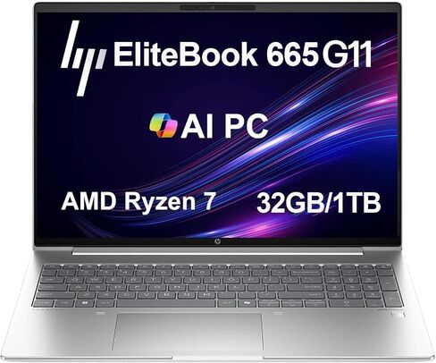 HP ELITEBOOK 665 G11 COPILOT BUSINESS LAPTOP (AMD الإصدار ELITEBOOK 660) 16.0 "FHD+ (AMD RYZEN 7 7735U (BEATS I7-1355U) ، 32GB DDR5 ، 1TB SSD ، BACKLIT KB ، Phiginprint ، WIFI 6E ، 5MP WebCAM ، in Kuwait