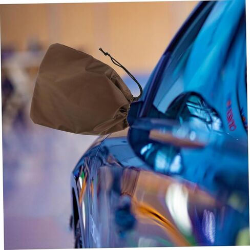 Gatuida 2pcs Car Side Mirror Protective Covers Snow Frost Shields for Rear View Mirrors Durable Easy Installation in Saudi Arabia