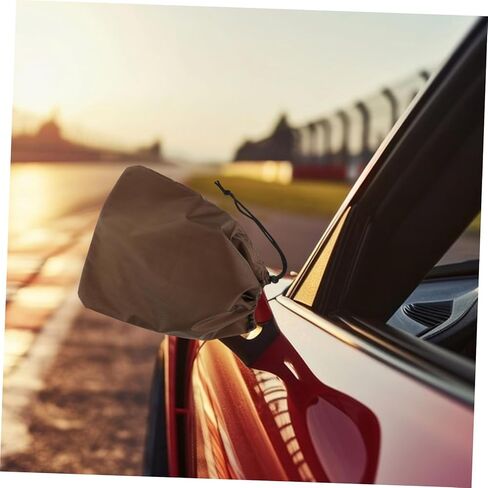 Gatuida 2pcs Car Side Mirror Protective Covers Snow Frost Shields for Rear View Mirrors Durable Easy Installation in Saudi Arabia