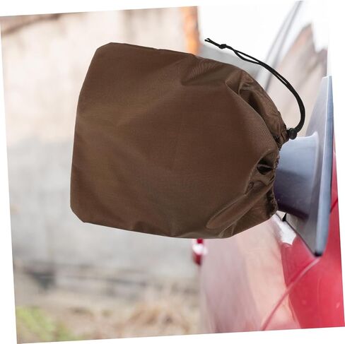 Gatuida 2pcs Car Side Mirror Protective Covers Snow Frost Shields for Rear View Mirrors Durable Easy Installation in Saudi Arabia