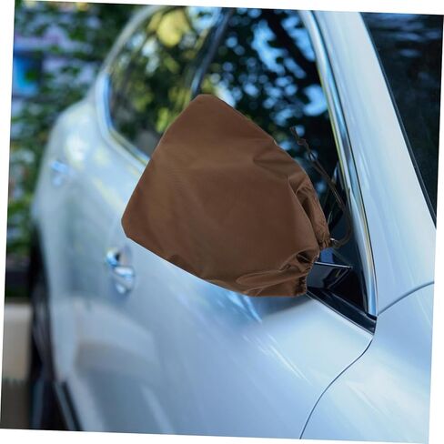 Gatuida 2pcs Car Side Mirror Protective Covers Snow Frost Shields for Rear View Mirrors Durable Easy Installation in Saudi Arabia