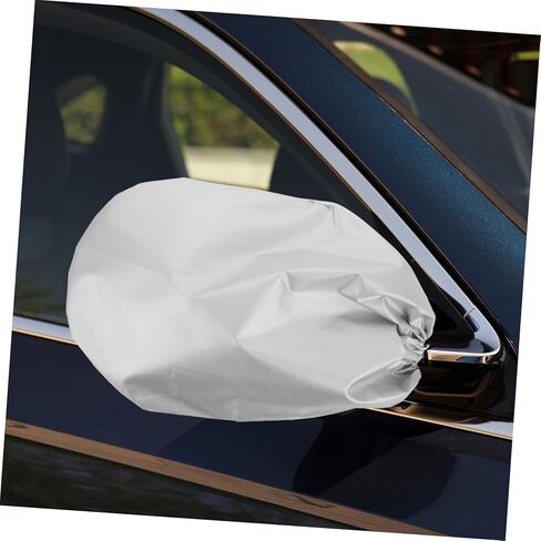 OUNONA 2 قطعة مرآة الرؤية الخلفية للسيارات سهلة التركيب تناسب المرايا الجانبية اليسرى واليمنى درع تلف الغبار in Kuwait