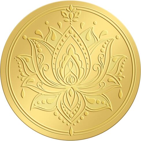 CRASPIRE 100PCS SEALS GOLD RIPSITATE SEALS - يمكنك إحداث اختلاف شهادة الذهب المنتقز 2 "ملصقات مقسمة ذاتية مستديرة للدعوات ، والتخرج ، والمخطط الأحادي. in Kuwait