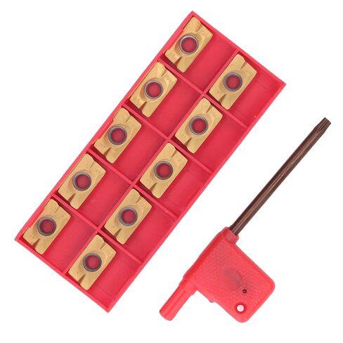 Milling Cutter Holder Set MT3 FMB27 Face Mill Cutter with 1604APMT Inserts High Precision Durable 6 Flute Design for Metalworking CNC Machining in Kuwait