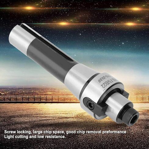 R8 FMB22 7/16 20UNF Special Face End Mill Cutter, Light Cutting with Low Resistance, Adaptable to Multiple Materials, Large Chip Removing Space, Steel, Beautiful CRA in Saudi Arabia