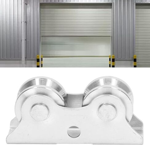 2pcs V Groove Pulley Wheel, V Groove Wheel Stainless Steel Heavy Duty Wire Rope Pulley Block Sliding Gate Rollers, Sliding Gate Rollers for Industrial Machines, Sliding Gates in Saudi Arabia