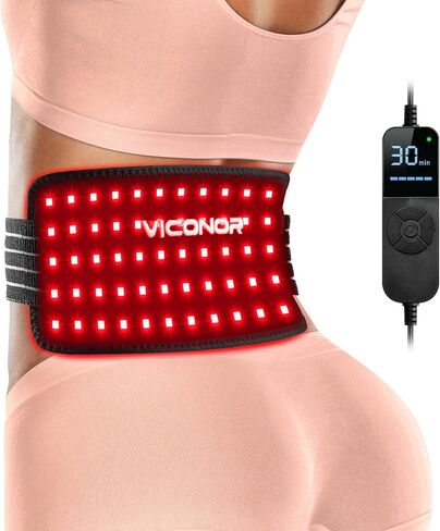 Red Light Therapy Belt, Infrared Light Therapy, 3-in-1 LED Bead, Pain Relief, red-Light Therapy for Dogs, Shoulder, Back, Knee in Kuwait