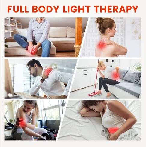 Red Light Therapy Belt, Infrared Light Therapy, 3-in-1 LED Bead, Pain Relief, red-Light Therapy for Dogs, Shoulder, Back, Knee in Kuwait