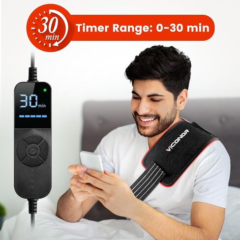 Red Light Therapy Belt, Infrared Light Therapy, 3-in-1 LED Bead, Pain Relief, red-Light Therapy for Dogs, Shoulder, Back, Knee in Kuwait