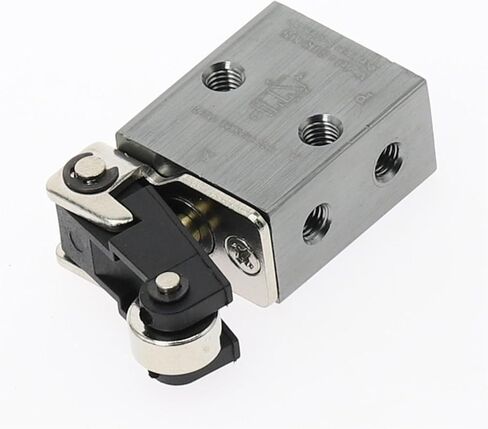صمام ميكانيكي، صمام ميكانيكي للرافعة الدوارة S3R-M5 مع M5 BSP M5x0.8 بوصة 3 اتجاهات 2 موضع (S3R-M5-PC8mm) in Kuwait