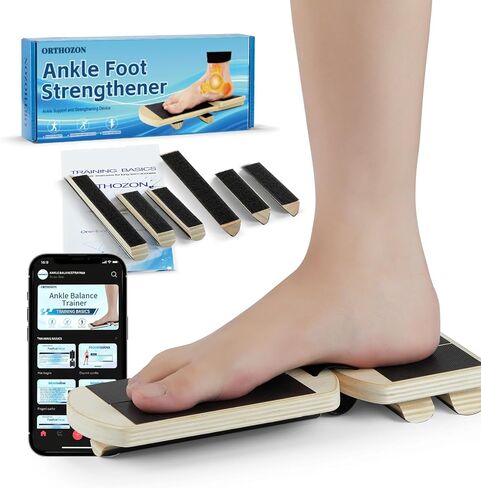 Ankle Balance Board Foot Strengthener – Adjustable Stability Trainer for Ankle and Leg Exercise, Balance Training, Physical Therapy, Mobility Core Workout at Home or Gym in Saudi Arabia