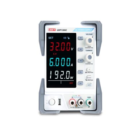 UNI-T UDP1306C 1Ch Value-Series Linear DC Power Supply, Programmable Variable Voltage, 32V/6A Output, USB/RS232, OVP/OCP/OTP Protection, Remote Control, SCPI Communication in Saudi Arabia
