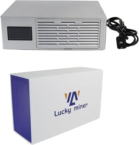 New Lucky Miner LV08 Pro 7TH/s 150W BTC Miner SHA256 Algorithm Crypto Miner Home and Office Mining, Solo/P2P Mining, Support 42+ Coins (BTC, BCH, BSV), in Stock in Kuwait
