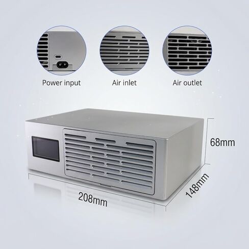 New Lucky Miner LV08 Pro 7TH/s 150W BTC Miner SHA256 Algorithm Crypto Miner Home and Office Mining, Solo/P2P Mining, Support 42+ Coins (BTC, BCH, BSV), in Stock in Kuwait